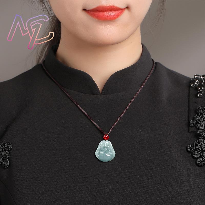 Myanmar Jadeite Guanyin Buddha - Vintage Fashion Online 评论和价格
