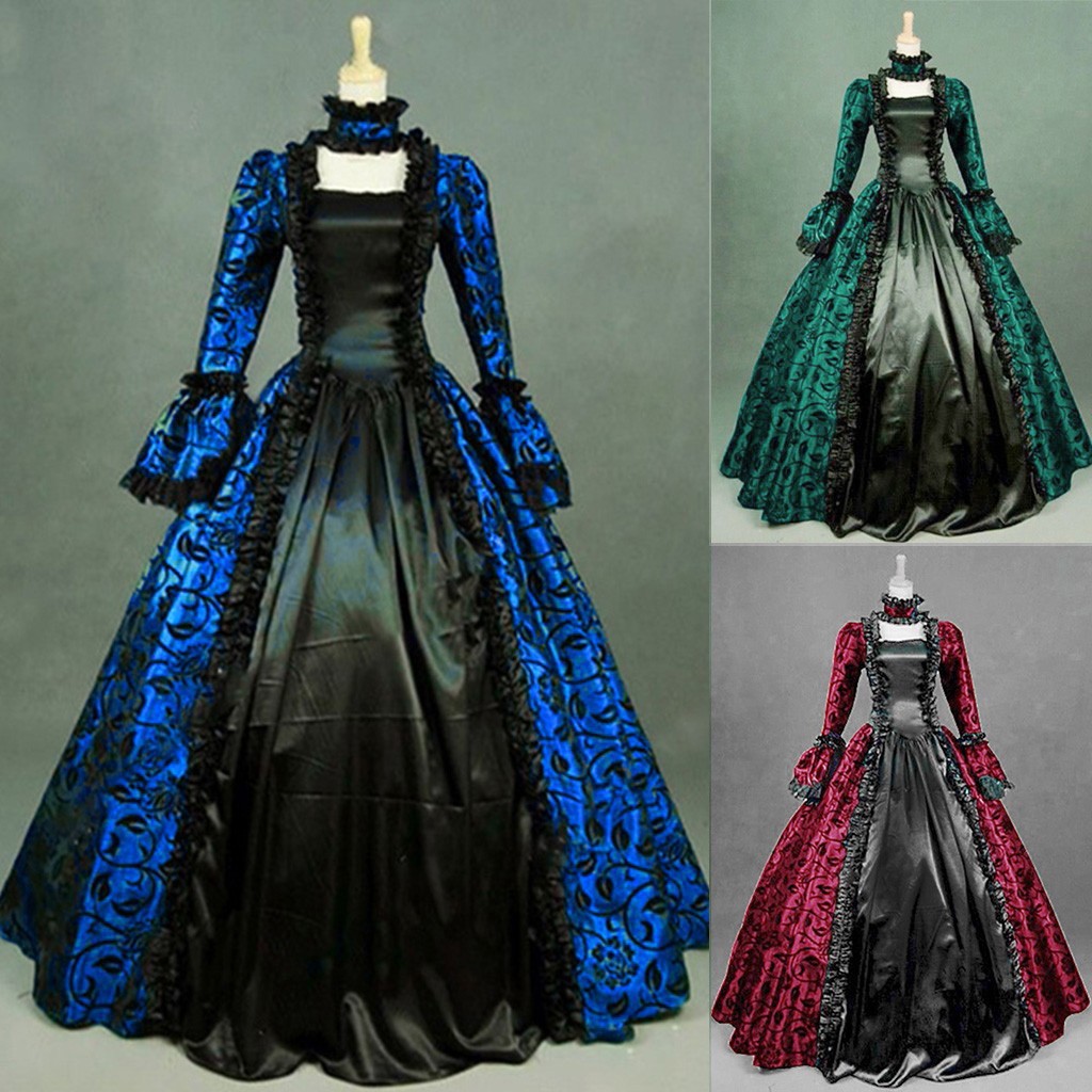 Women Vintage Exquisite Dress  - Vintage Fashion Dresses 评论和价格